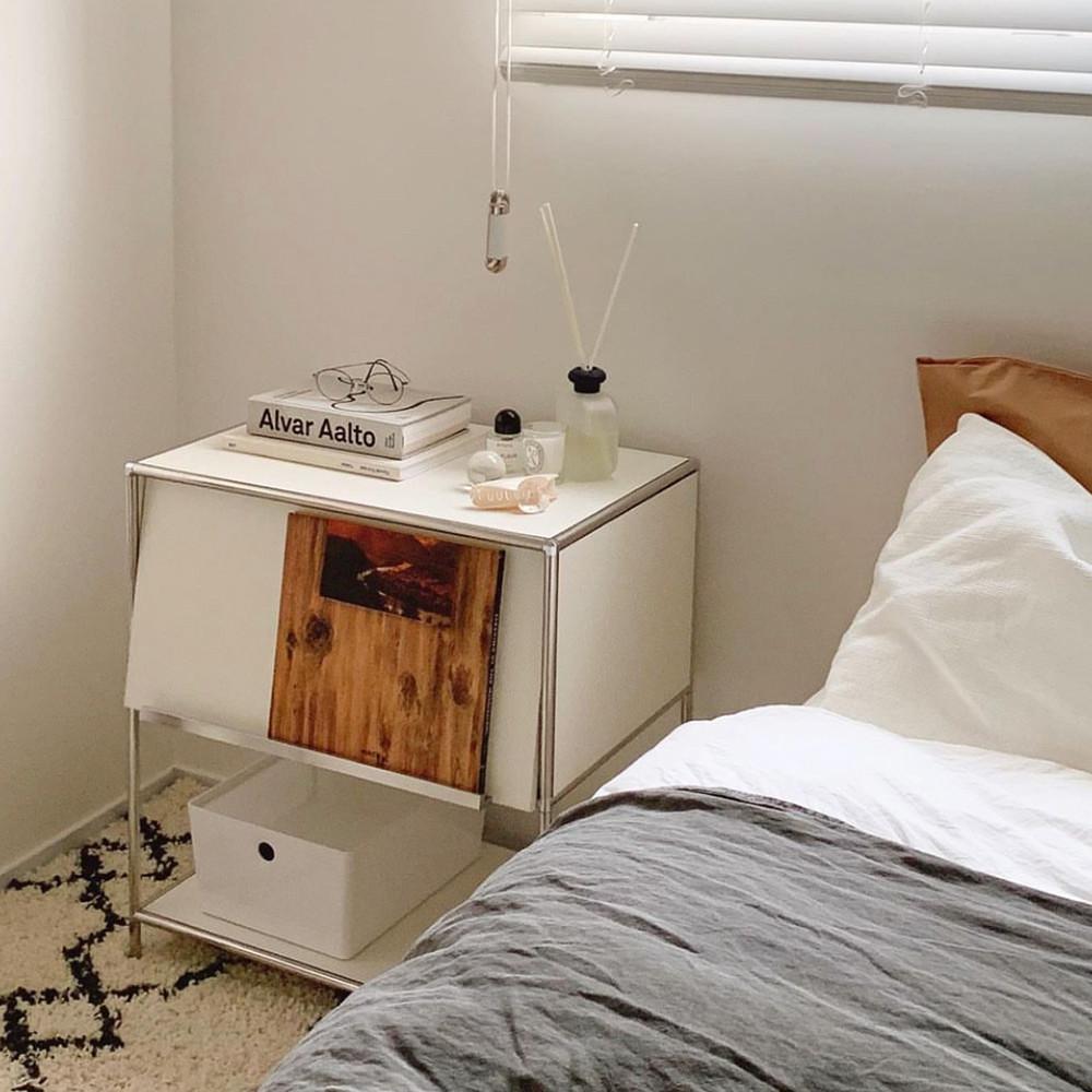 [중고] (리퍼) 바미르 스테인레스 모듈 가구 매거진랙