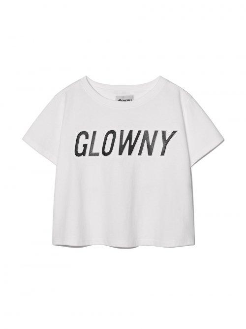 3D BIG EMBO CROP TEE (BLACK TYPO)