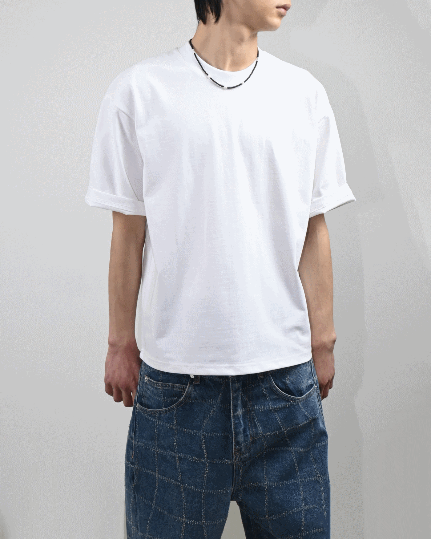 crop half t-shirt