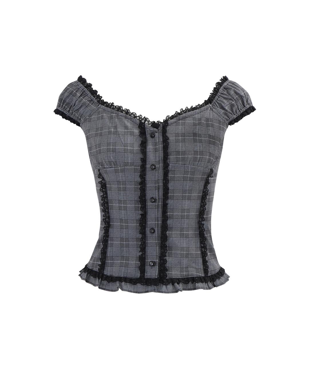 Lace BL (Checked)