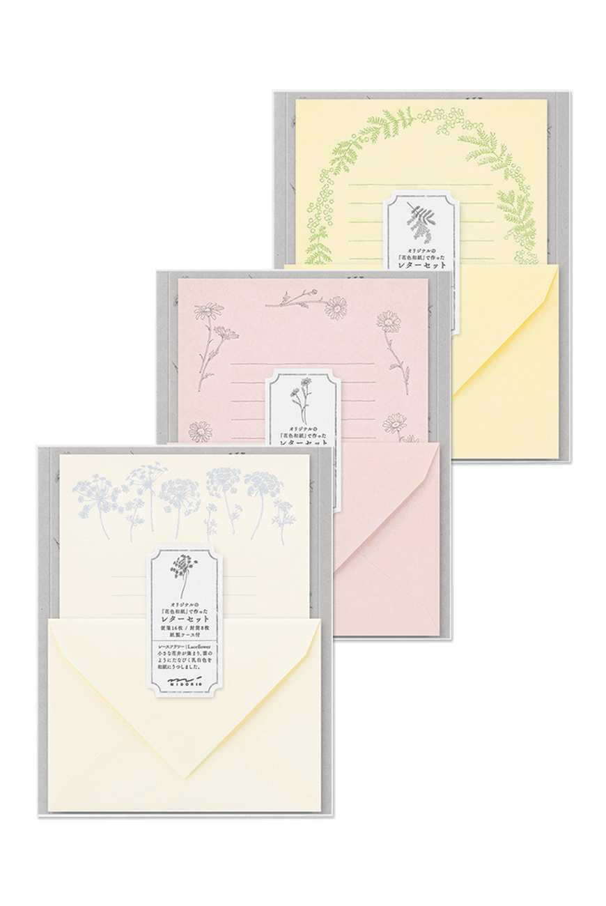 레터프레스 편지지 세트 Letter Set - Original Floral