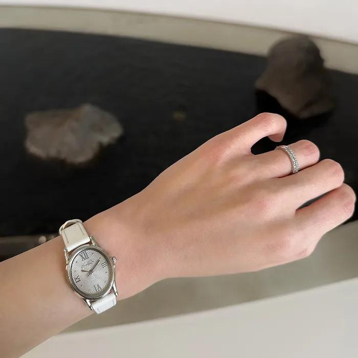 [29CM단독]Gem-Silver/Taupe (White leather)