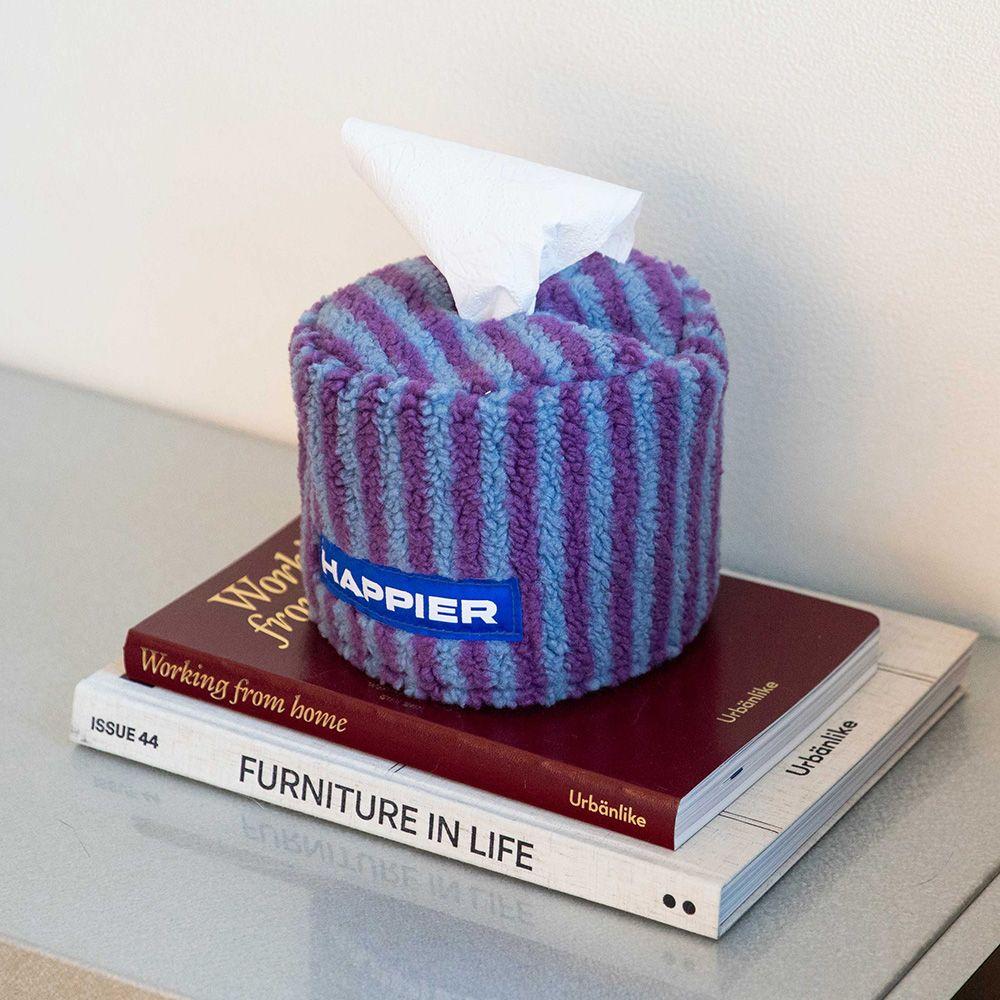 Happier label tissue cover_roll