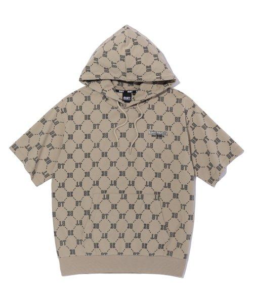 모노 로고 반팔 후디 BEIGE (MN2TU246-005)