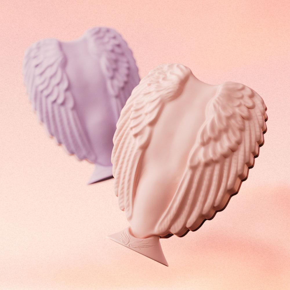 NEW 탱글엔젤 큐피드 헤어 브러쉬 (2 Colors), 2way 슬라이딩 핸들