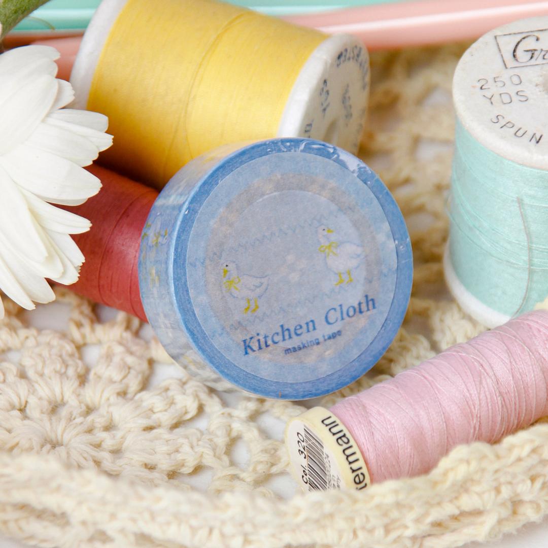 Kitchen Cloth Masking Tape [Waddling Ducks]