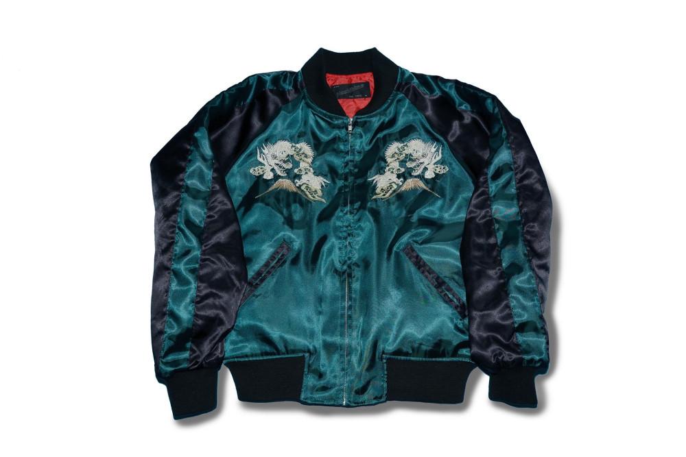 HOSHIHIME 호시히메 스카쟌 9019 FLOWER DRAGON (SATIN) 남여공용 !