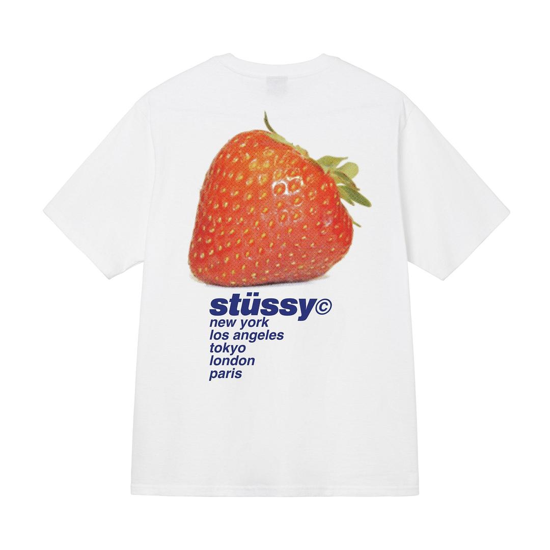 STRAWBERRY TEE - White / M