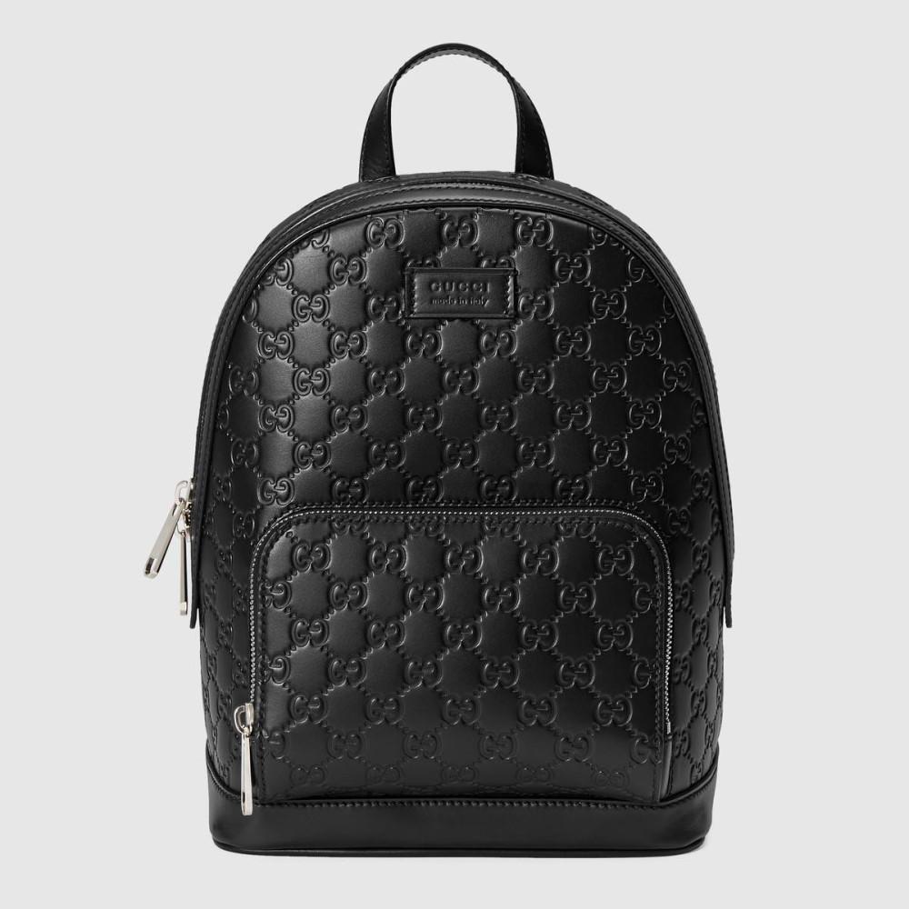 [국내매장 AS가능] 구찌 여성 백팩 Gucci Signature leather backpack ‎450967 CWCQN 1000