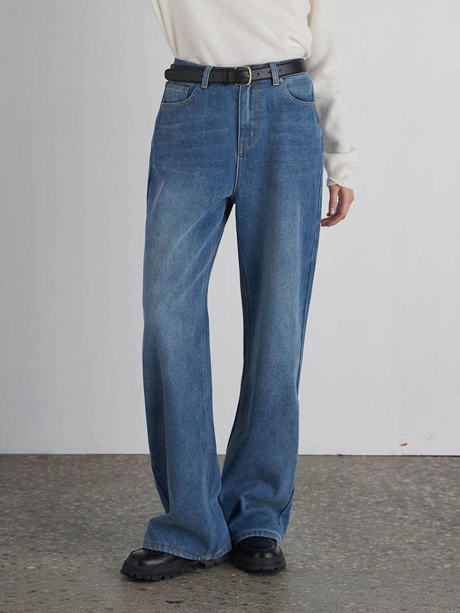 그노노이 뉴 클래식 기모 데님 (Midium Blue)