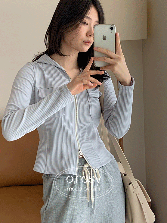 [o,rosy] ditto zip up - 3colors