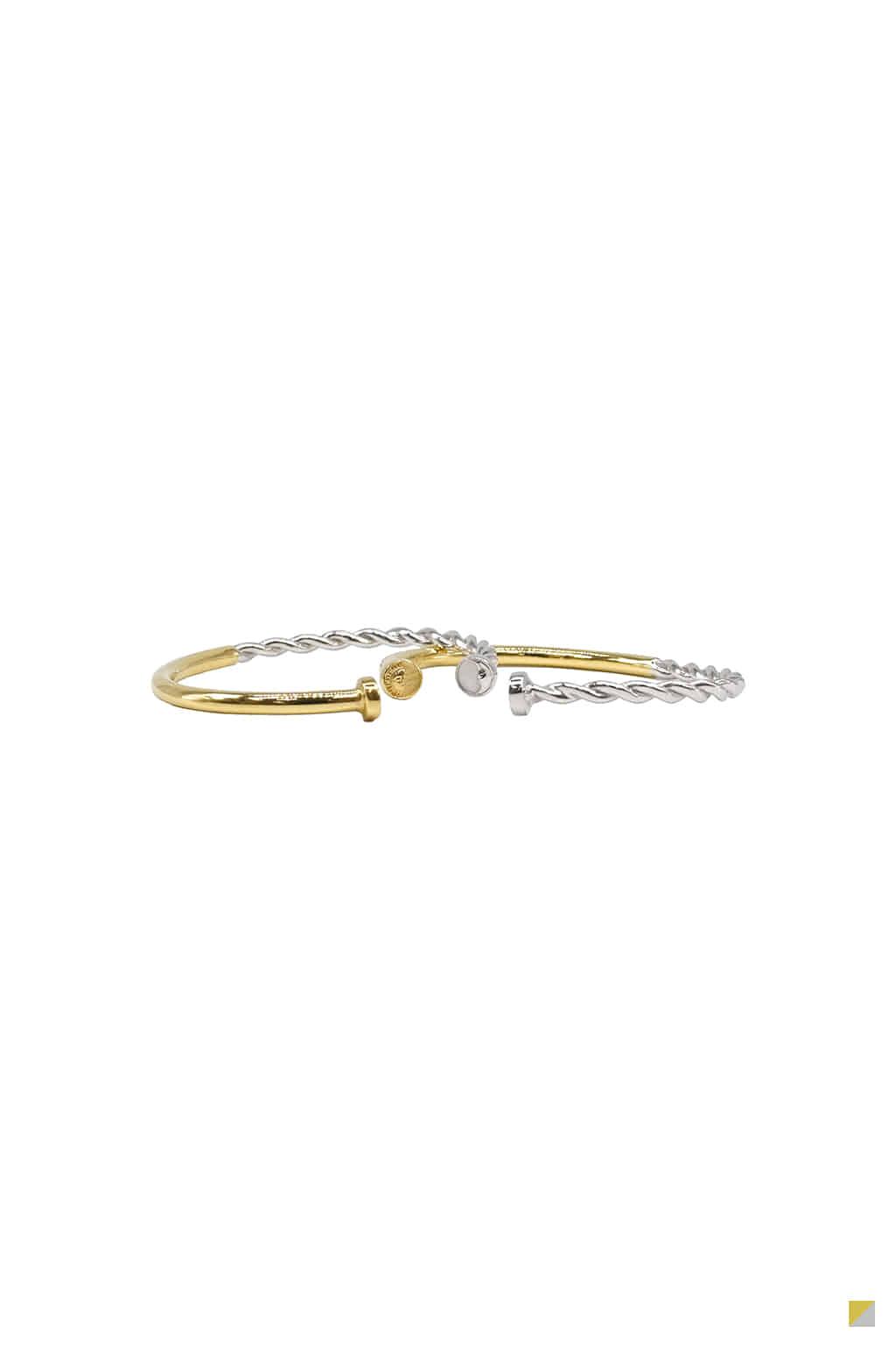 [지코 / ITZY 채령 착용]하프플레이트 투웨이 뱅글 팔찌