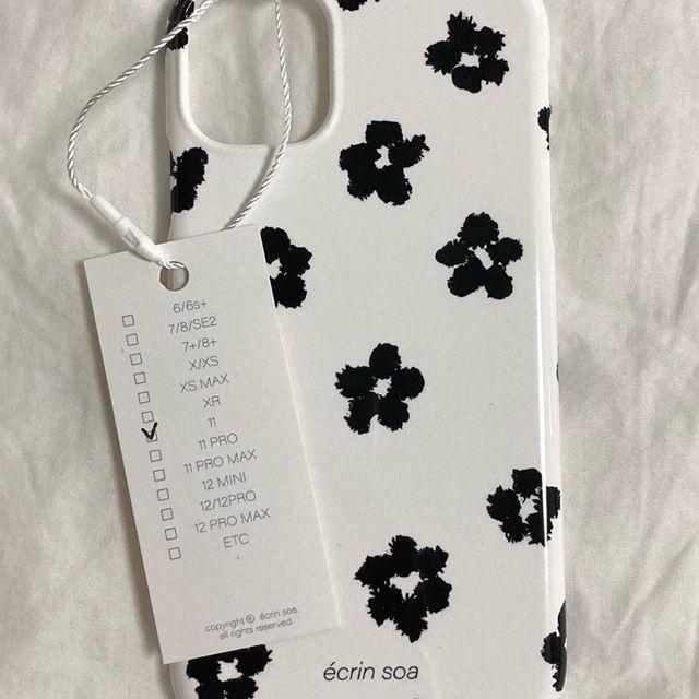 Black flower case