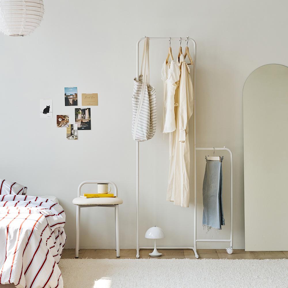메종드꼼마 더블린 철재 행거, 화이트, L