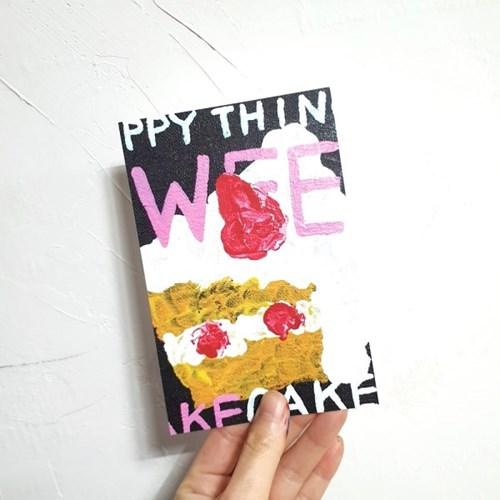케이크 엽서 포스터 독특한 카드