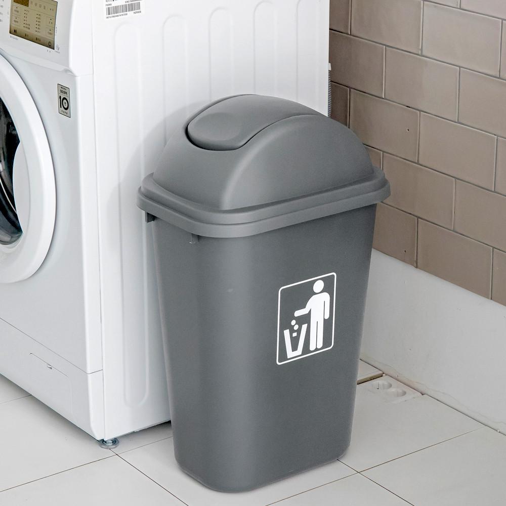 패블러스 슬림 50리터 종량제봉투용 쓰레기통+전용봉투