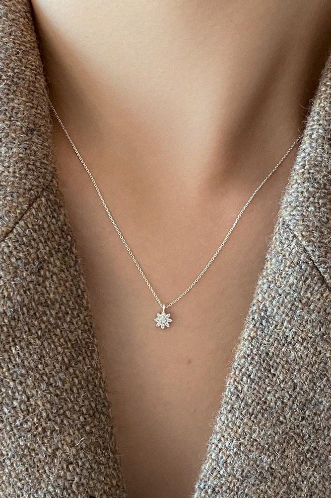 (925) Sunlight Necklace (2colors)