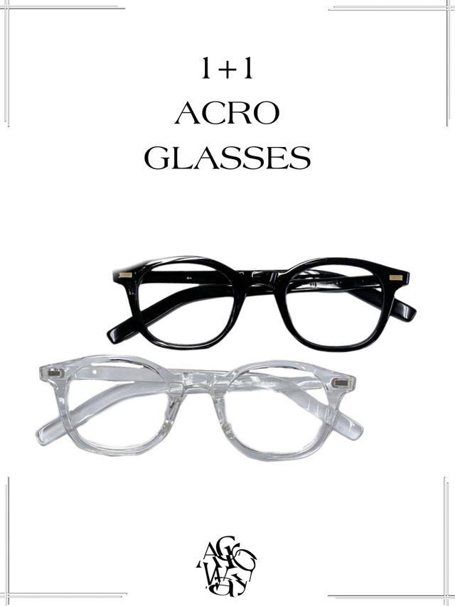 1+1 Acro glasses 2C