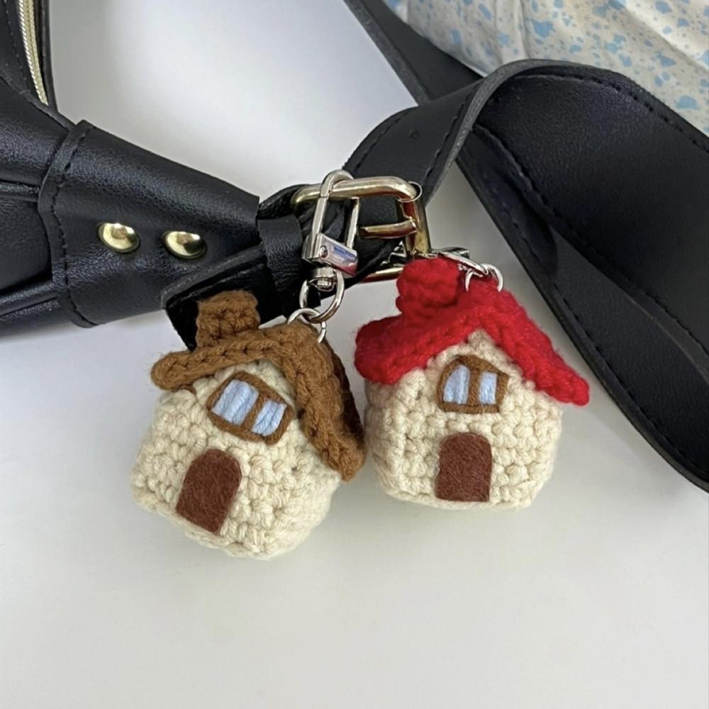 [보밍] 작은집 뜨개키링 / 핸드메이드 니트키링