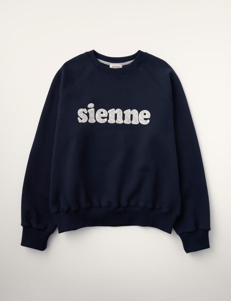 Sienne Lace Sweatshirts (Navy)