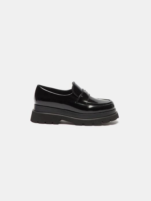 Platform loafer(black)_DG1DS26007BLK