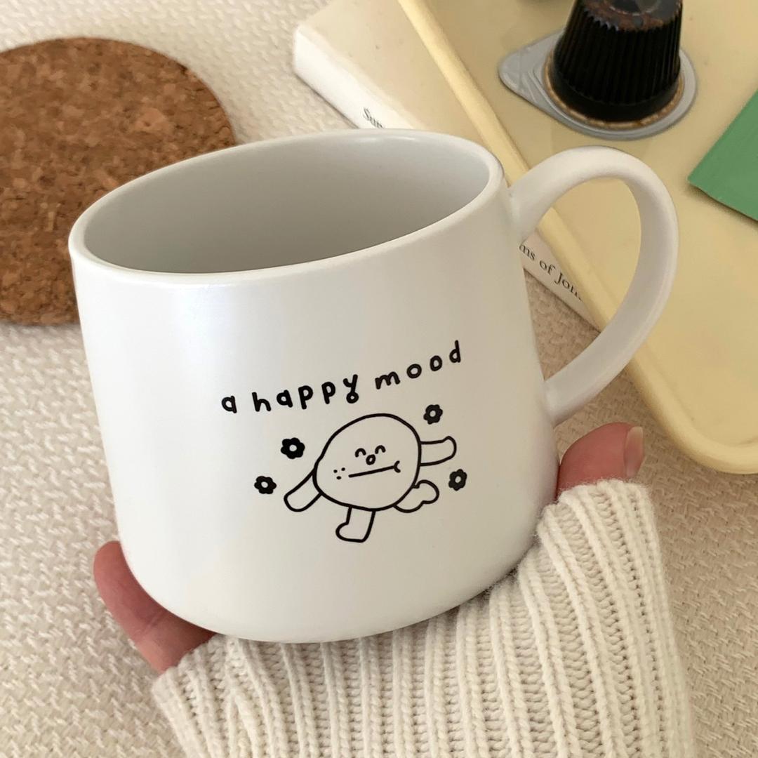 해피무드 머그컵