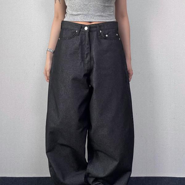 뉴로 커브드 논페이드 데님 팬츠 [3Color]