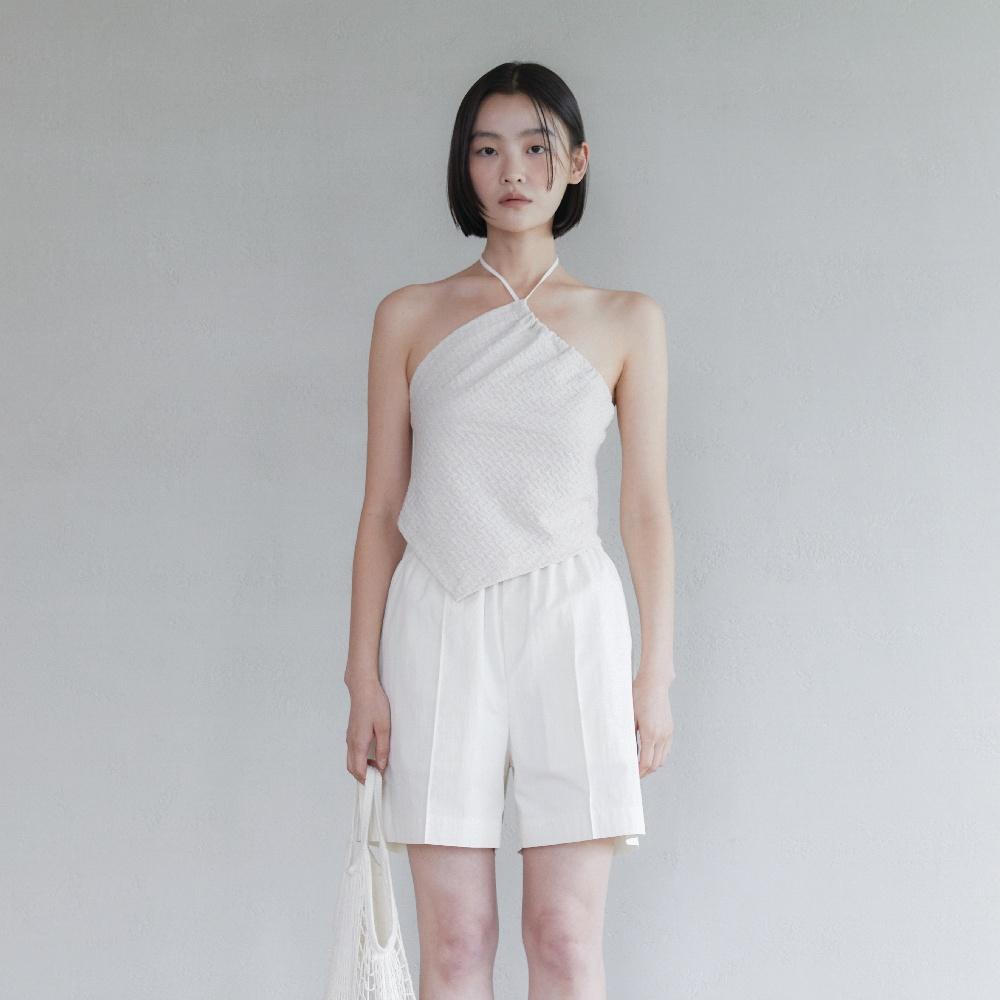 Cotton Short Pants (Ivory)