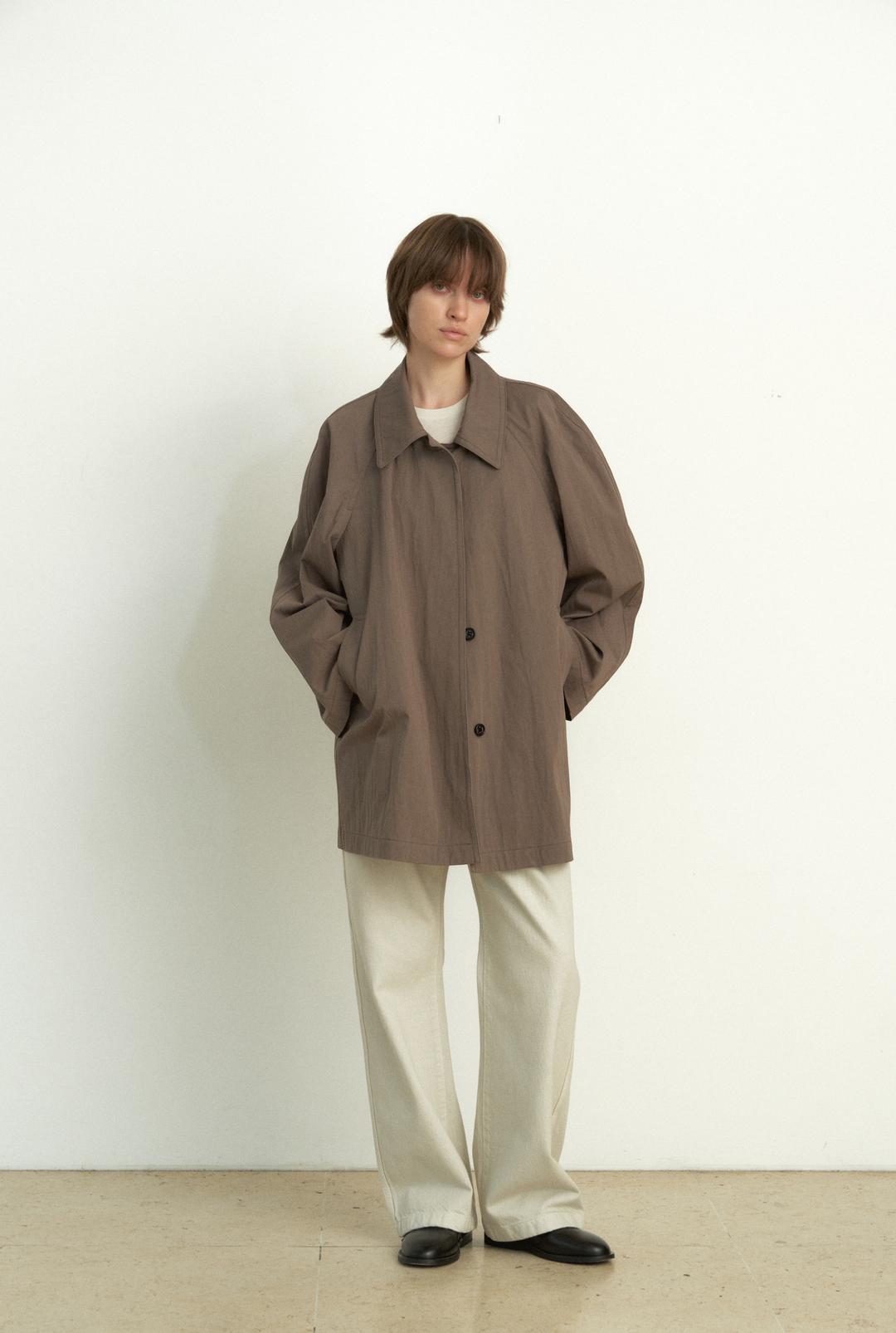 BERGAMOTE TRENCH COAT (MOSS)