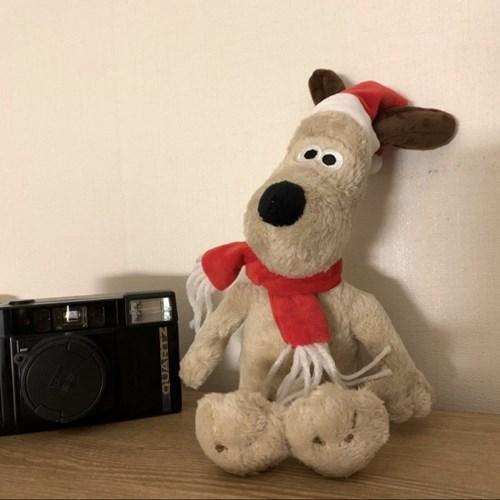 [지일상점] 정품 산타그로밋인형 크리스마스 월레스와그로밋 인형