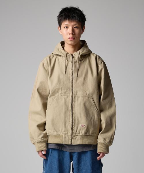 덕 캔버스 후드 집업 재킷 Desert Sand