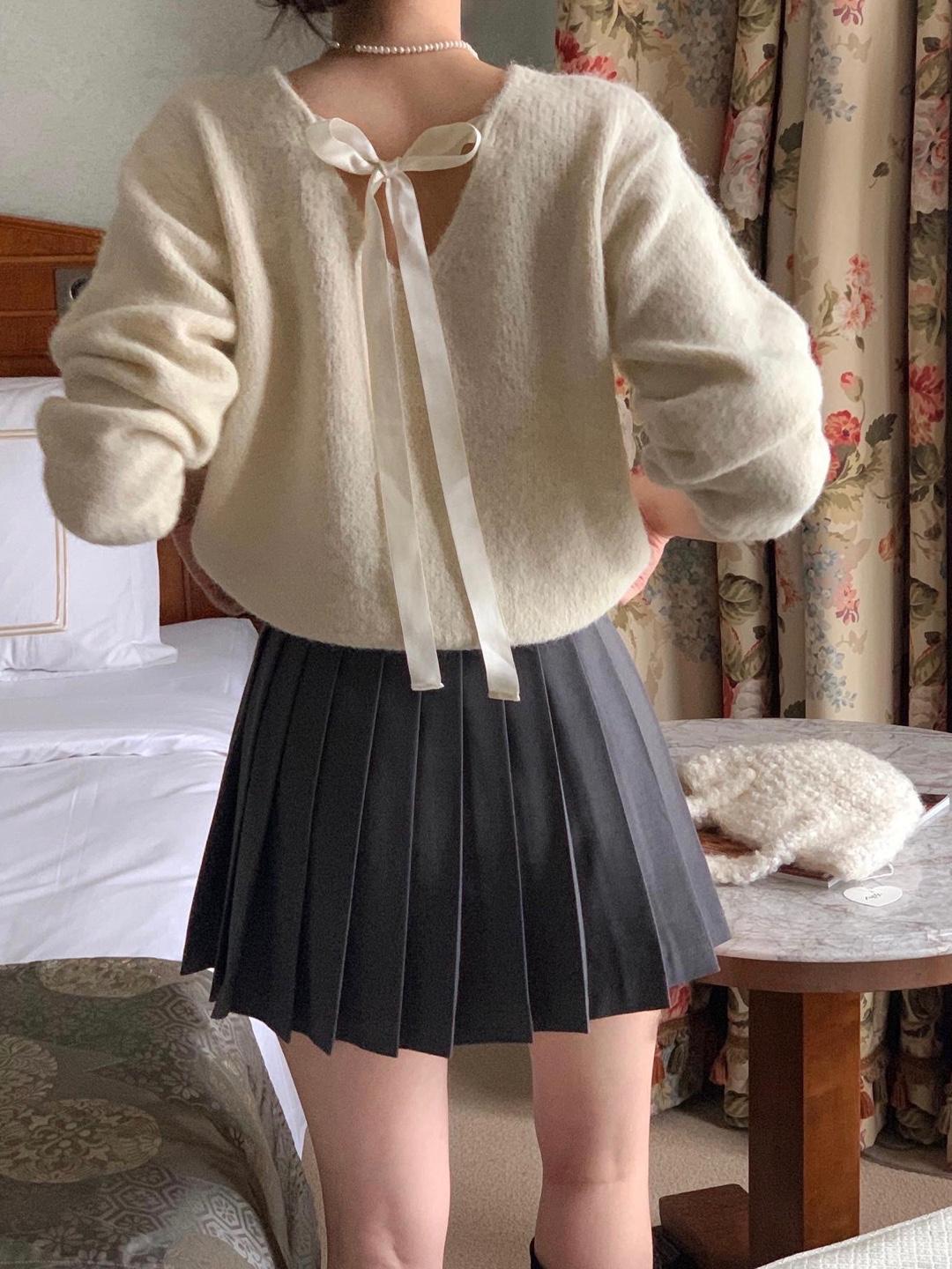 [MADE] 로맨틱 리본 니트