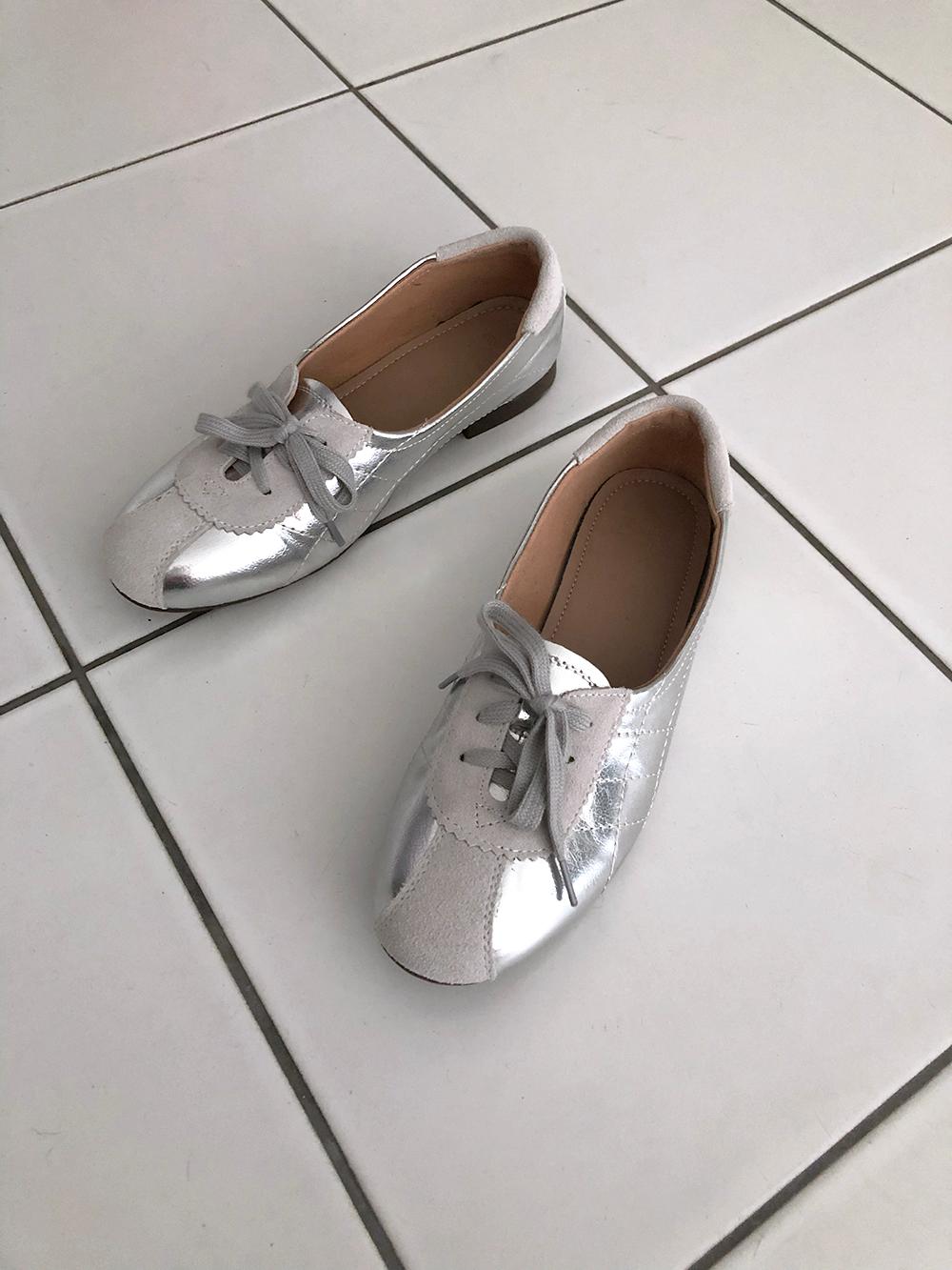 line flat sneakers (2c)