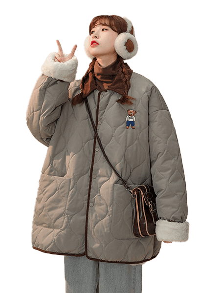 Loto Bear Oversize Jumper