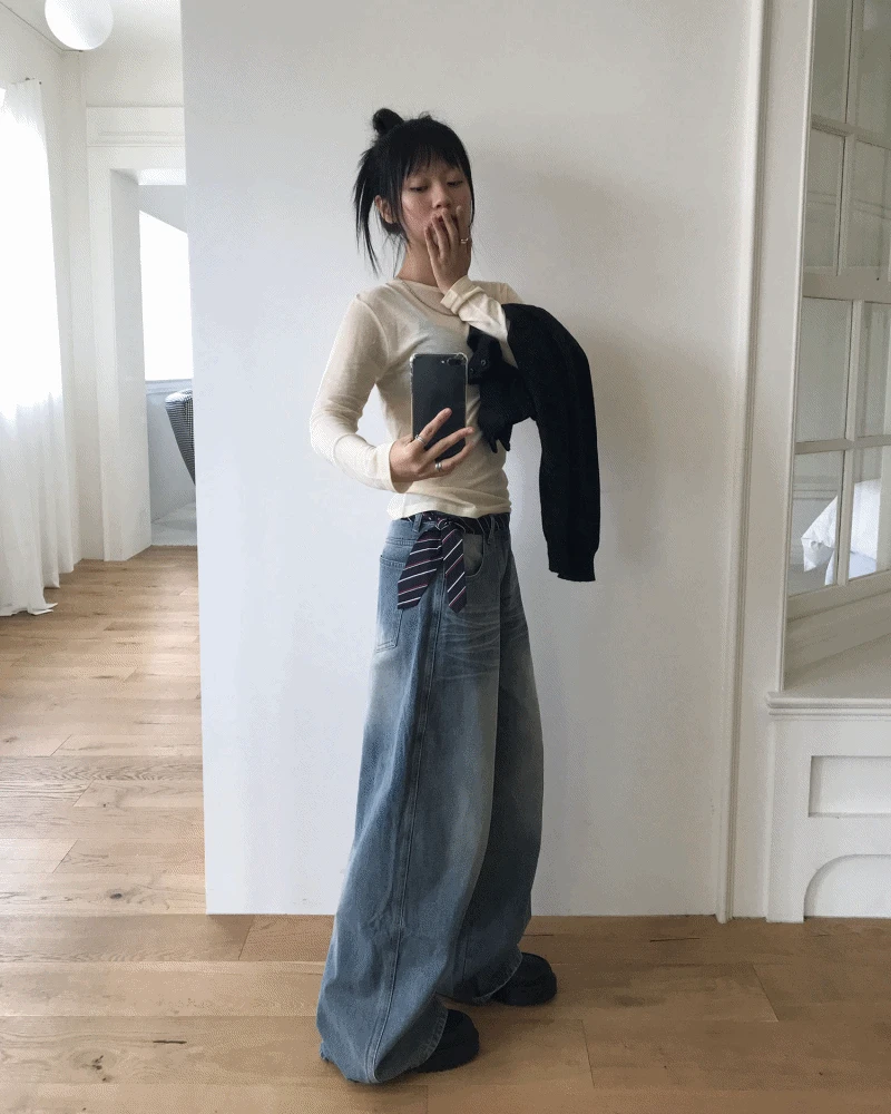 KITCH TENCEL SLEEVE T