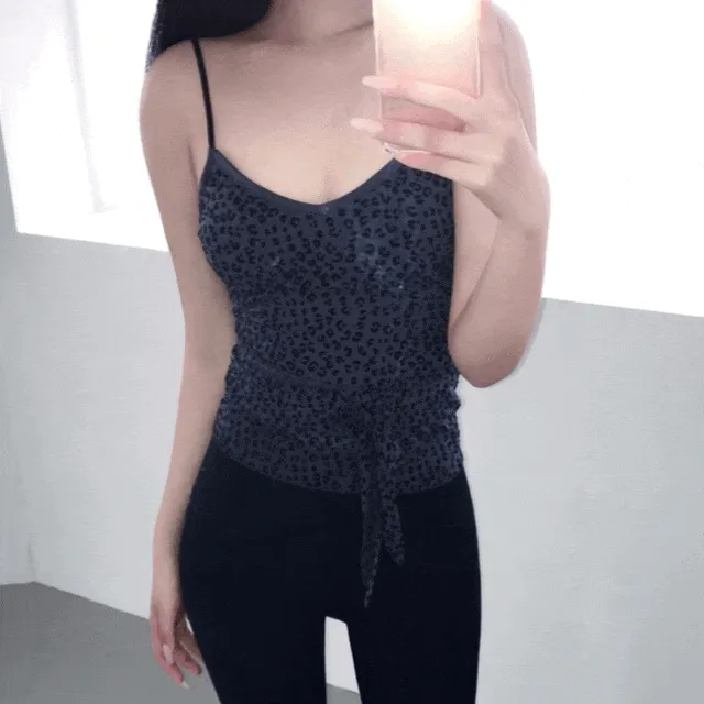 (open sale!)[신상/레오파드] leopard top [2color]