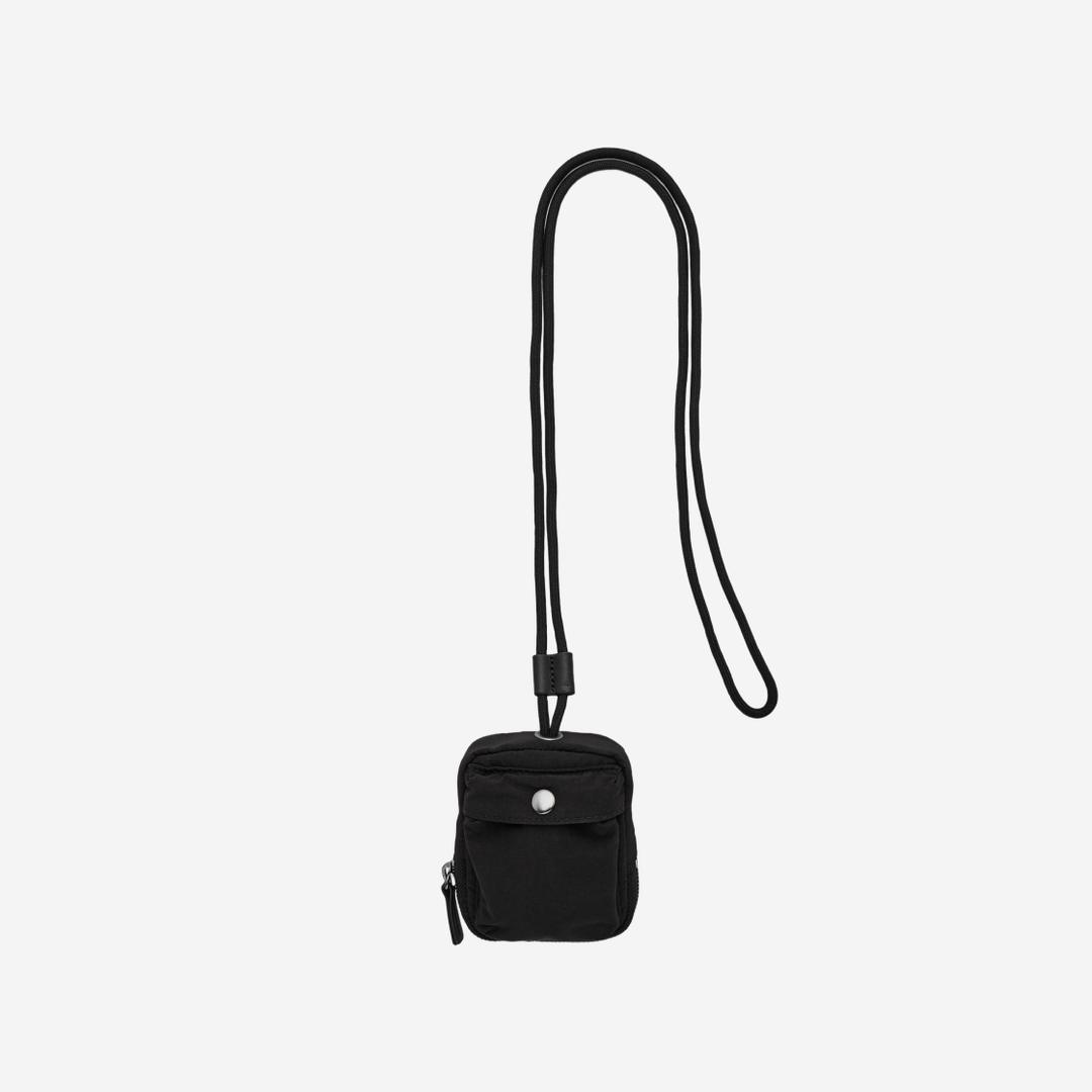 COS Mini Crossbody Pouch Nylon Black