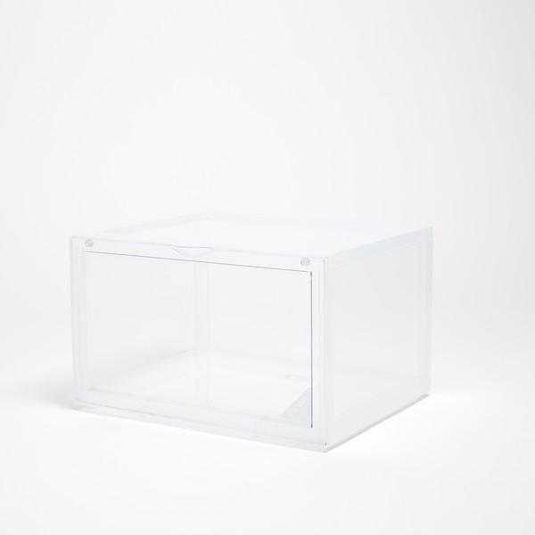 슈브제 프리미엄 신발보관함 와이드 투명  (자외선 차단 변색방지 ,BPA FREE)