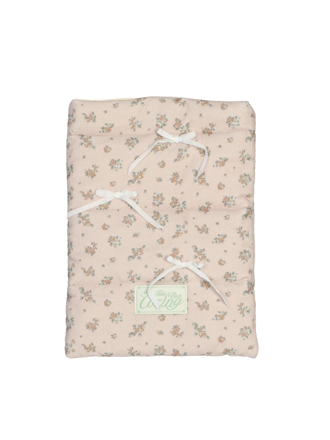 Pillow Notebook Pouch_floral pink