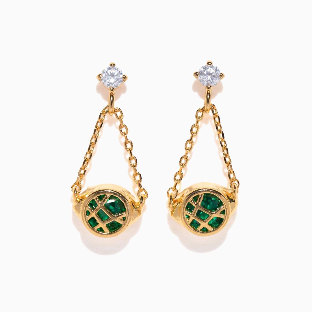 Marvel's Doctor Strange Dangle Earrings - Gold