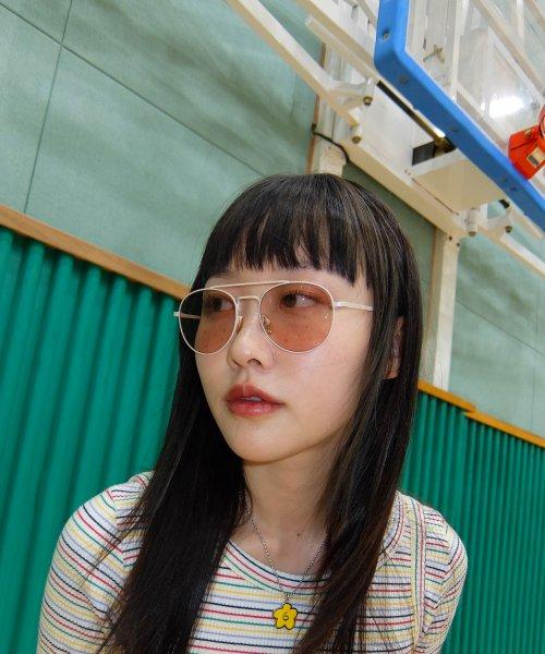 May 피치 퍼프 DR0505S 레트로 선글라스