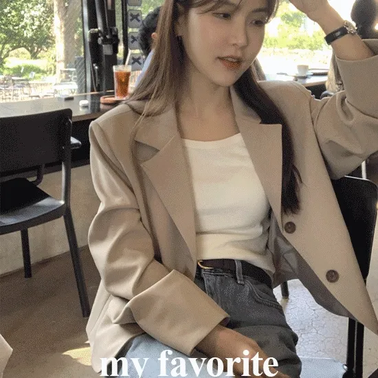 [봄신상세일🌷][my favorite] 페이보릿 클래식 숏 (jk)