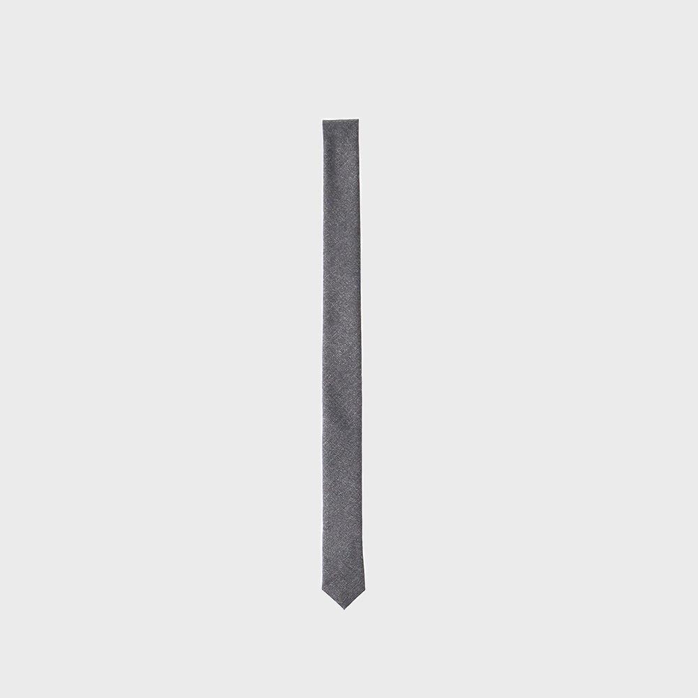 Architect Slim Tie (Mid Grey)