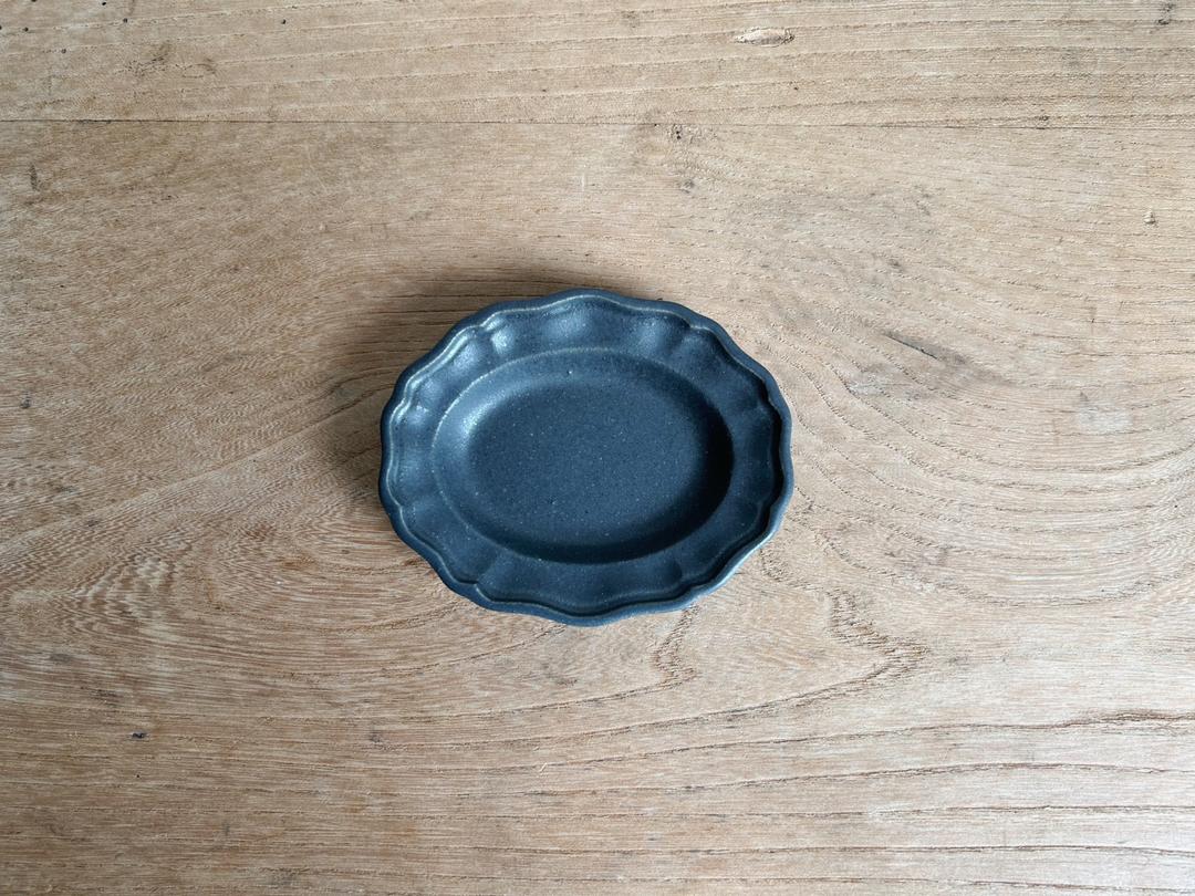 [Yoshizawa] Charcoal Mini Plate