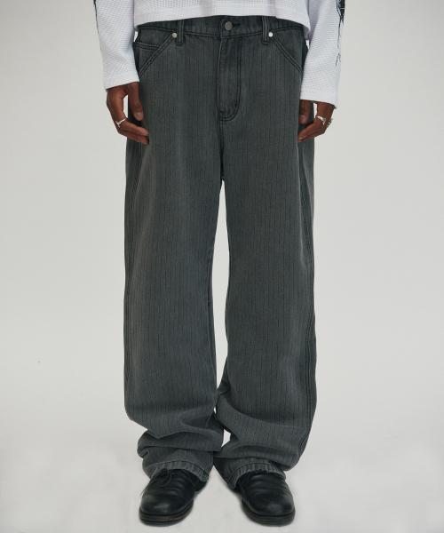 SLIM FLARE DENIM [GRAY]