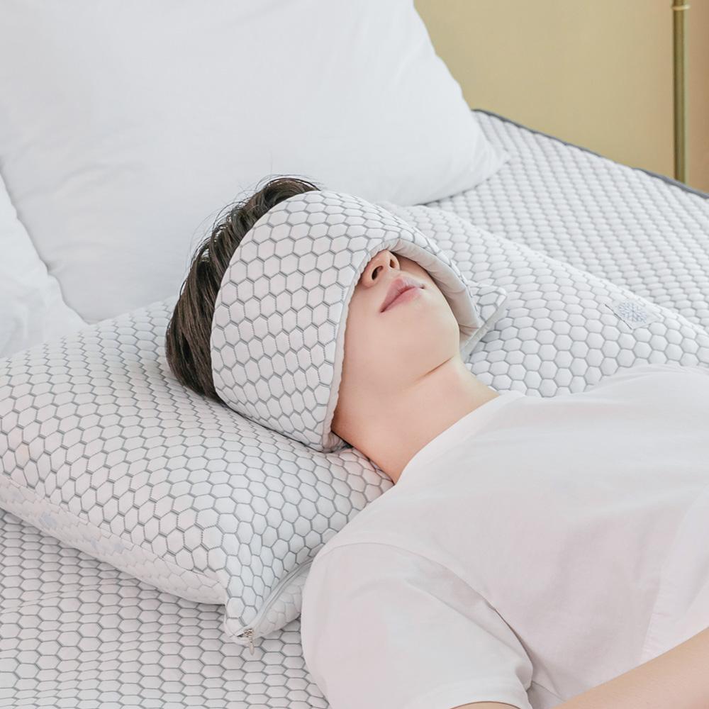 암막 에어캡슐 보습/냉감 양면 수면안대