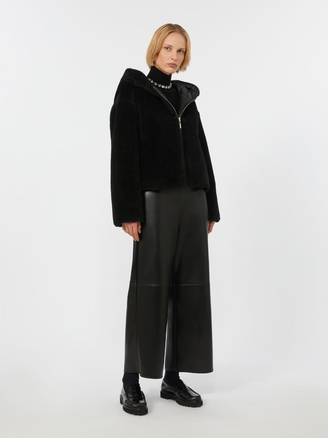 [더 큐브] 올리 테디 리버시블 패딩, black | Max Mara