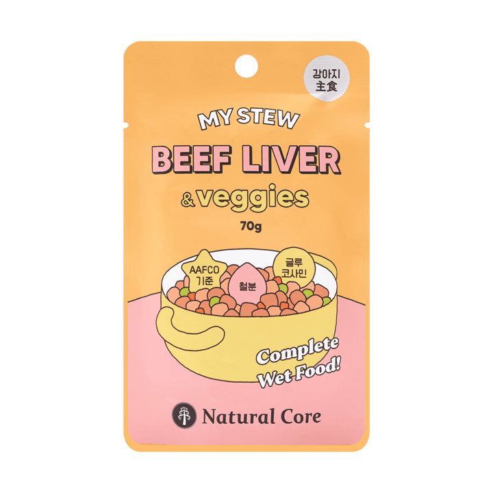 네츄럴코어 주식 마이스튜 소간&야채 70g