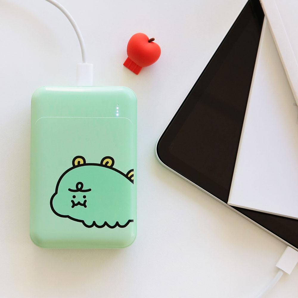 카카오프렌즈 고속충전 10,000mAh 보조배터리 사과 죠르디