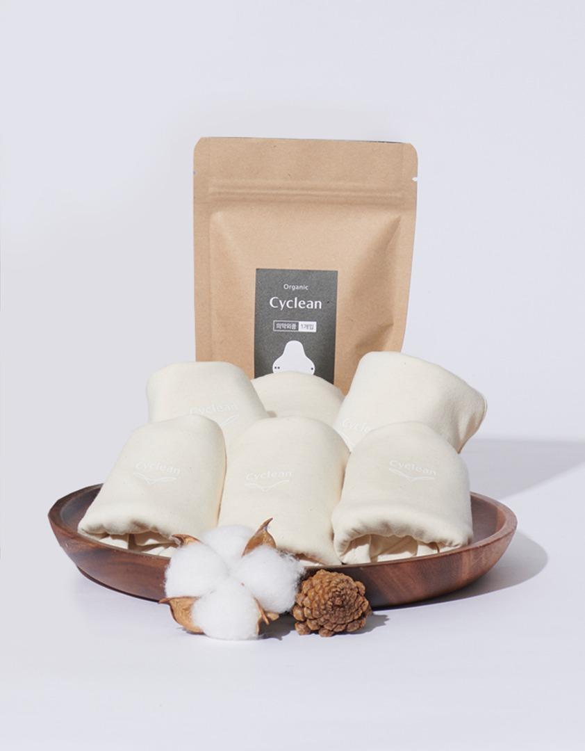 [SET] 오가닉 면생리대 6장 (2종 택1)